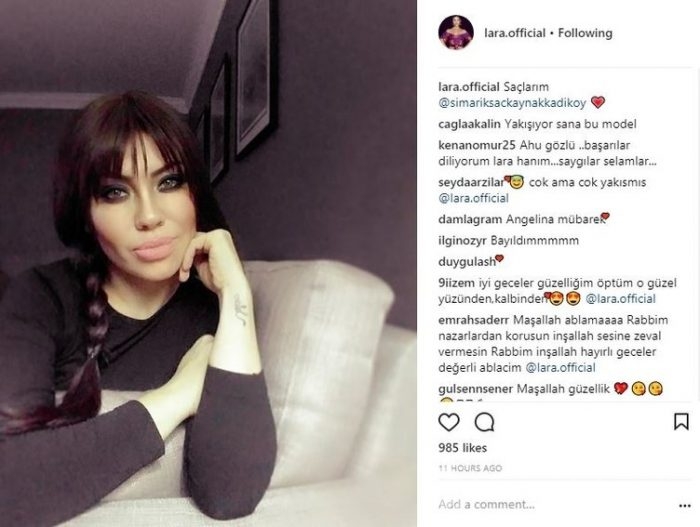 Ünlülerin Instagram paylaşımları (08.01.2018)