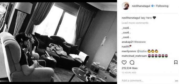 Ünlülerin Instagram paylaşımları (08.01.2018)