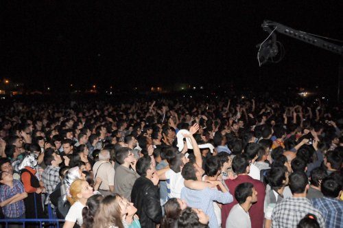 Hadise'nin konserden kalanlar