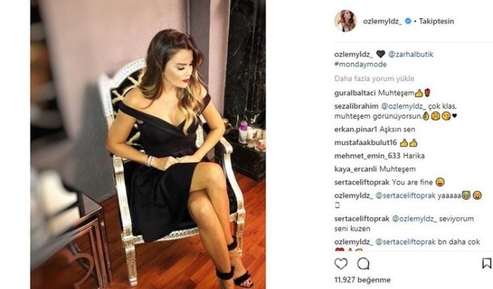 Ünlülerin Instagram paylaşımları (09.01.2018)
