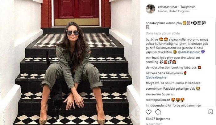 Ünlülerin Instagram paylaşımları (09.01.2018)