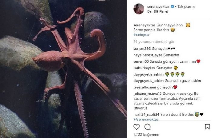 Ünlülerin Instagram paylaşımları (09.01.2018)