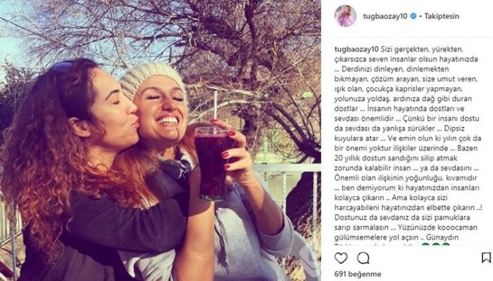 Ünlülerin Instagram paylaşımları (09.01.2018)