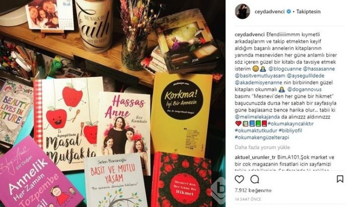 Ünlülerin Instagram paylaşımları (09.01.2018)