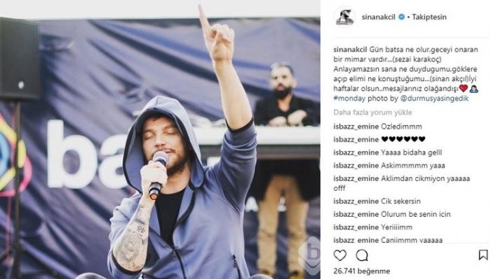 Ünlülerin Instagram paylaşımları (09.01.2018)