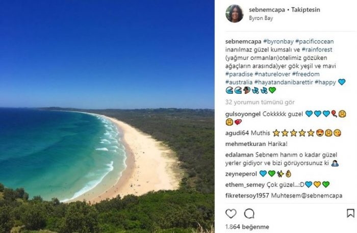 Ünlülerin Instagram paylaşımları (09.01.2018)