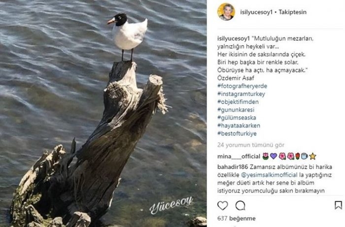 Ünlülerin Instagram paylaşımları (09.01.2018)
