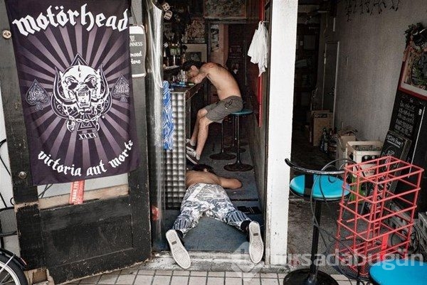 Onlar her yerde uyuyabilir