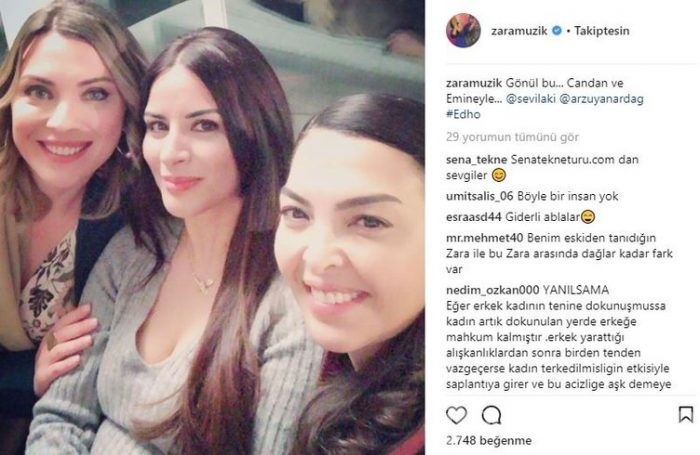 Ünlülerin Instagram paylaşımları (10.01.2018)
