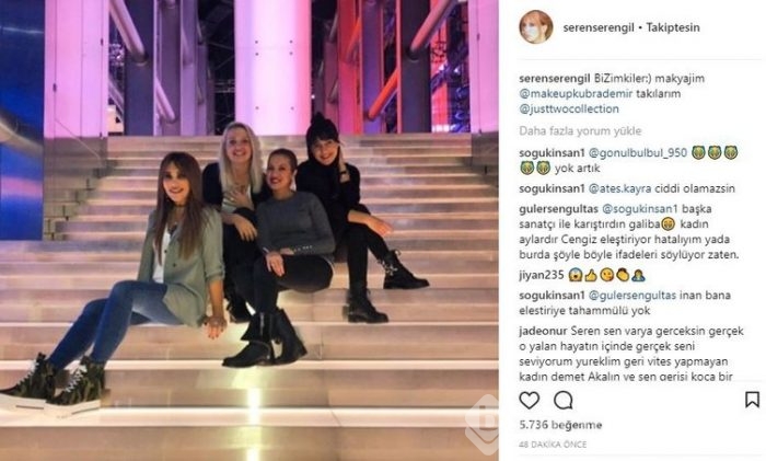 Ünlülerin Instagram paylaşımları (10.01.2018)
