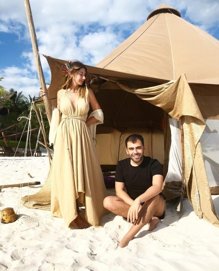 Ünlü isimler Tulum'da