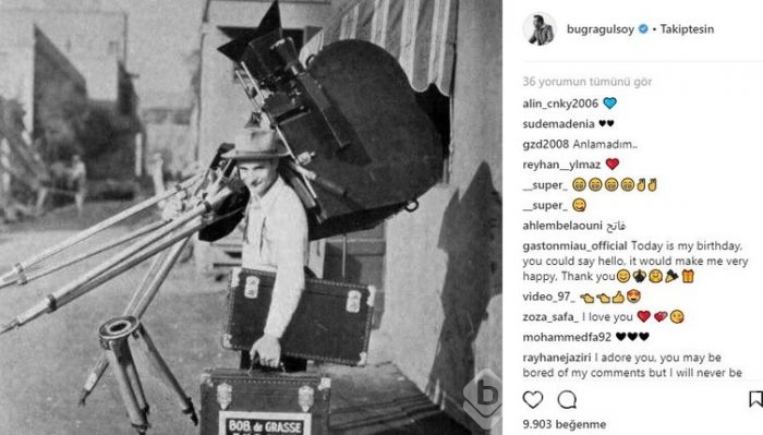 Ünlülerin Instagram paylaşımları (15.01.2018)
