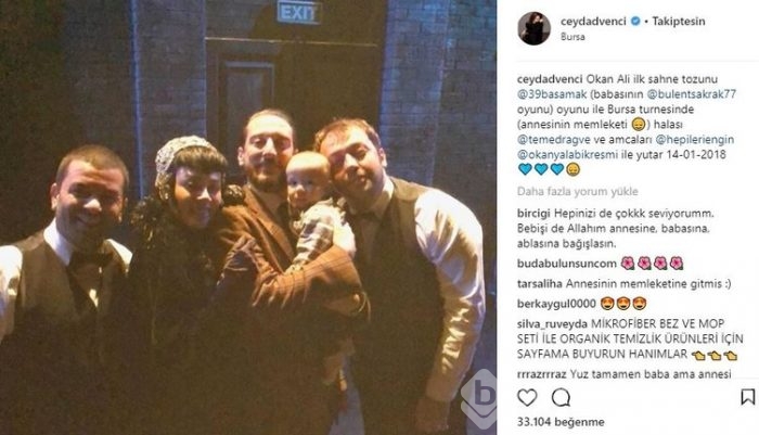 Ünlülerin Instagram paylaşımları (15.01.2018)
