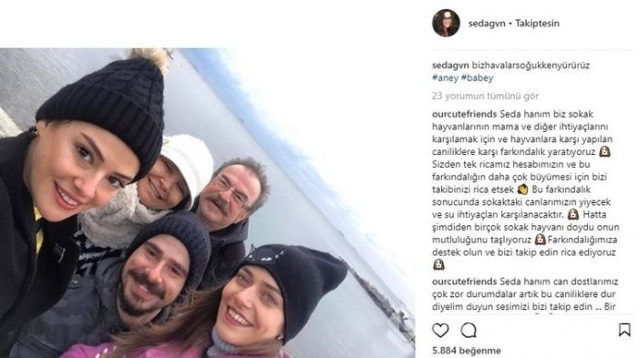 Ünlülerin Instagram paylaşımları (15.01.2018)
