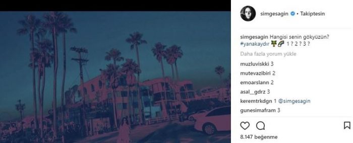 Ünlülerin Instagram paylaşımları (15.01.2018)
