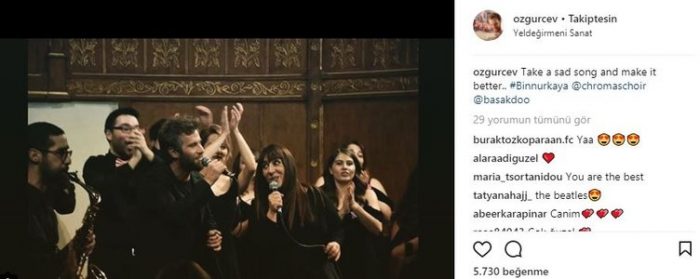 Ünlülerin Instagram paylaşımları (15.01.2018)
