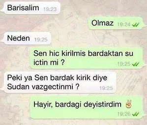 En komik Whatsapp konuşmaları