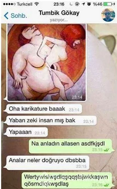 En komik Whatsapp konuşmaları