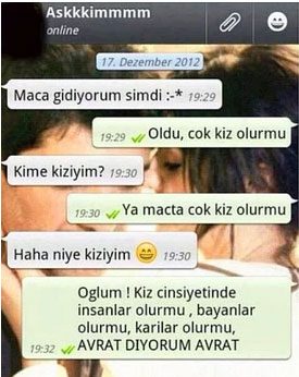 En komik Whatsapp konuşmaları