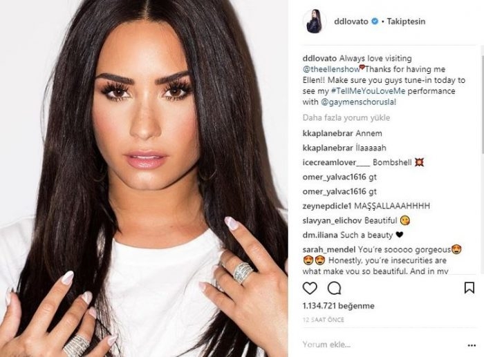 Ünlülerin Instagram paylaşımları (16.01.2018)