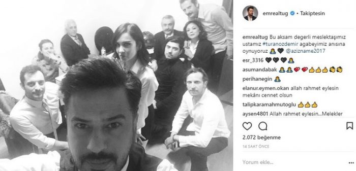 Ünlülerin Instagram paylaşımları (16.01.2018)