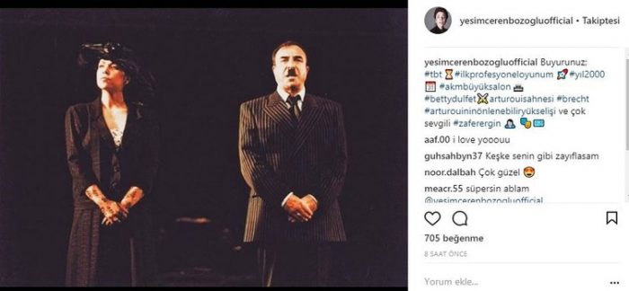 Ünlülerin Instagram paylaşımları (16.01.2018)