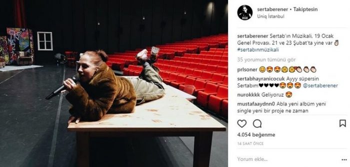 Ünlülerin Instagram paylaşımları (16.01.2018)