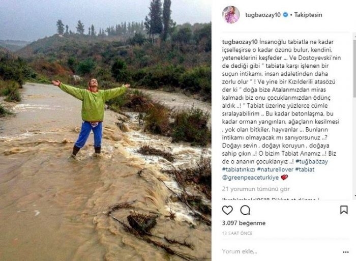 Ünlülerin Instagram paylaşımları (16.01.2018)