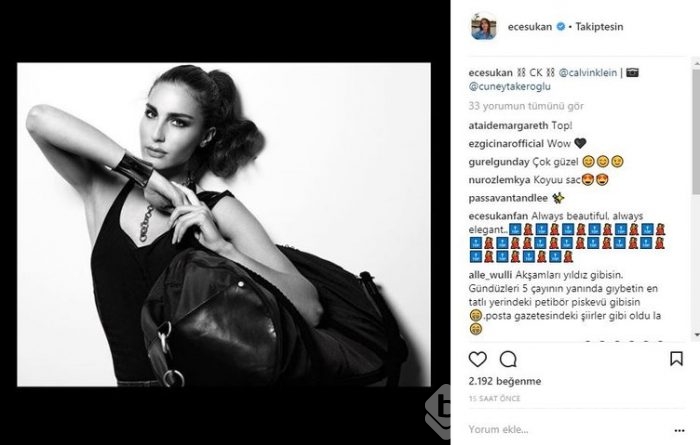 Ünlülerin Instagram paylaşımları (16.01.2018)