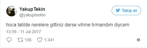 Efsane haline gelmiş komik tweetler