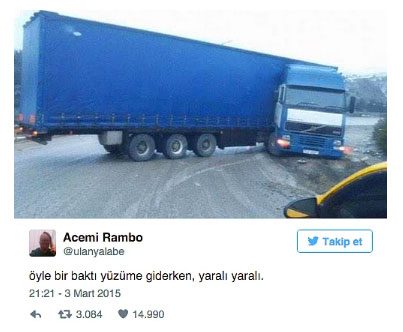 Efsane haline gelmiş komik tweetler