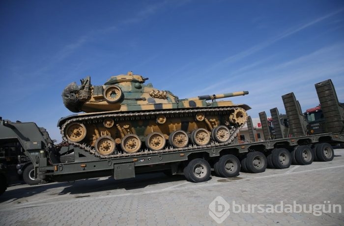 Suriye sınırına sevkiyat