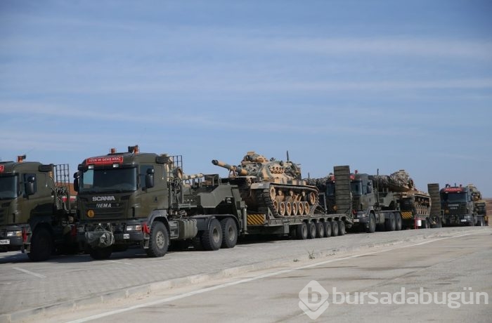 Suriye sınırına sevkiyat