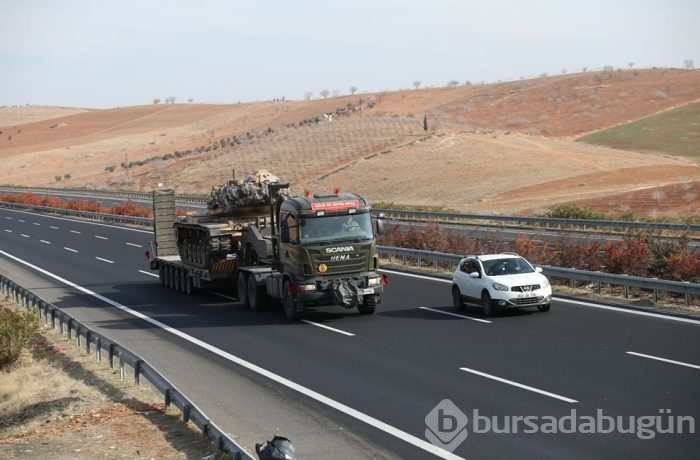 Suriye sınırına sevkiyat