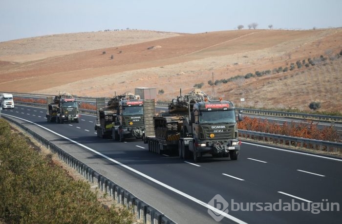 Suriye sınırına sevkiyat
