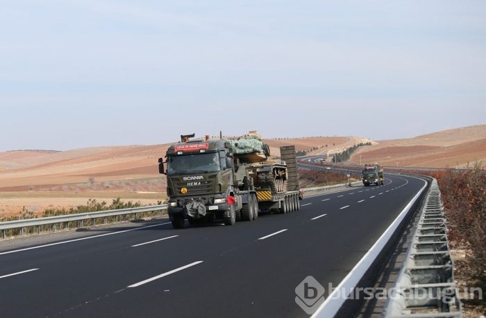 Suriye sınırına sevkiyat
