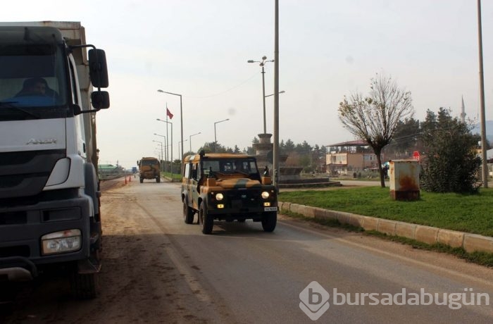 Suriye sınırına sevkiyat