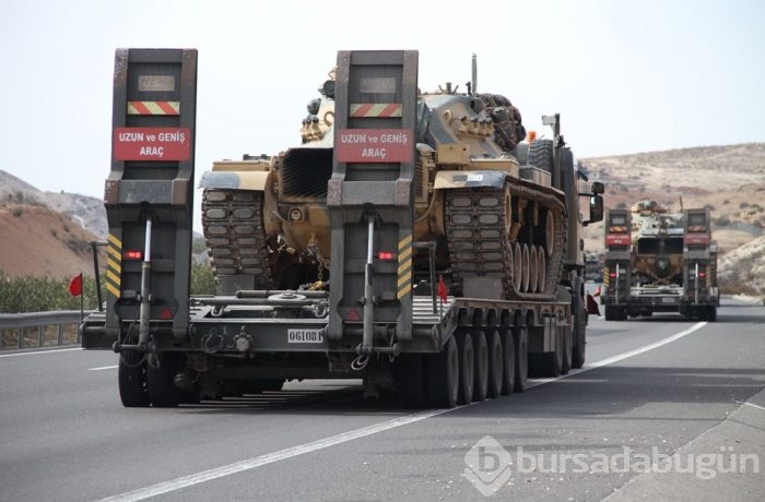 Suriye sınırına sevkiyat