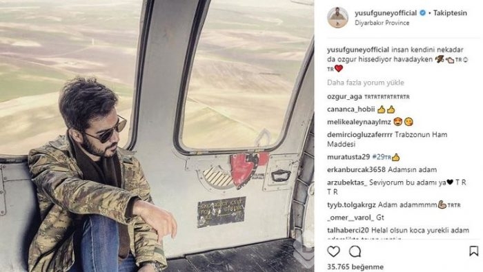 Ünlülerin Instagram paylaşımları (17.01.2018)