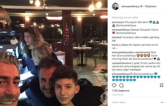 Ünlülerin Instagram paylaşımları (17.01.2018)