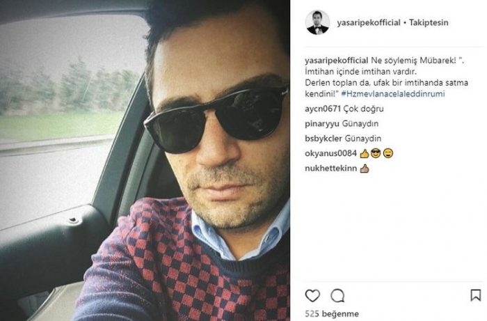 Ünlülerin Instagram paylaşımları (17.01.2018)