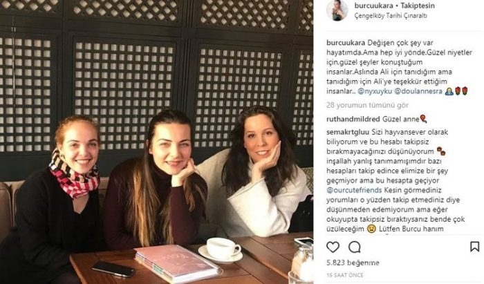 Ünlülerin Instagram paylaşımları (17.01.2018)