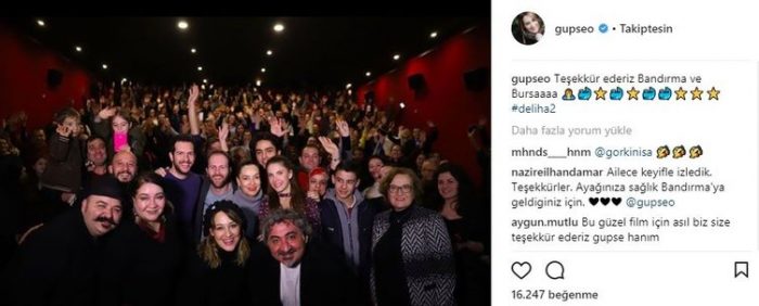 Ünlülerin Instagram paylaşımları (17.01.2018)