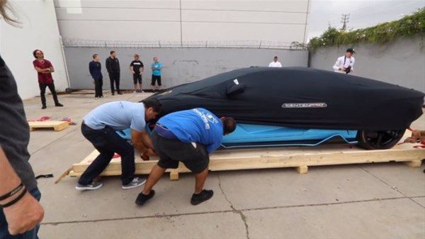 Lamborghini nasıl teslim edilir