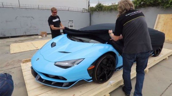 Lamborghini nasıl teslim edilir