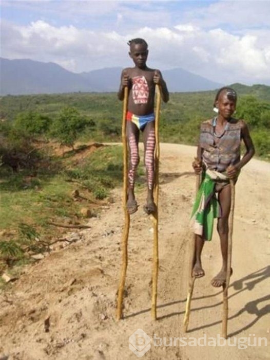 Afrika'dan ilginç kareler!