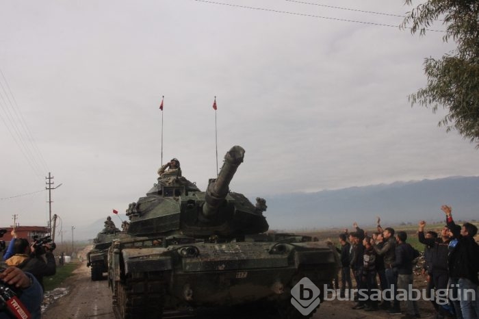 Afrin Harekatı başladı! İşte ilk fotoğraflar
