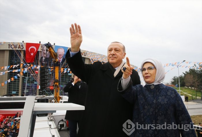	Cumhurbaşkanı Recep Tayyip Erdoğan Bursa'da konuştu