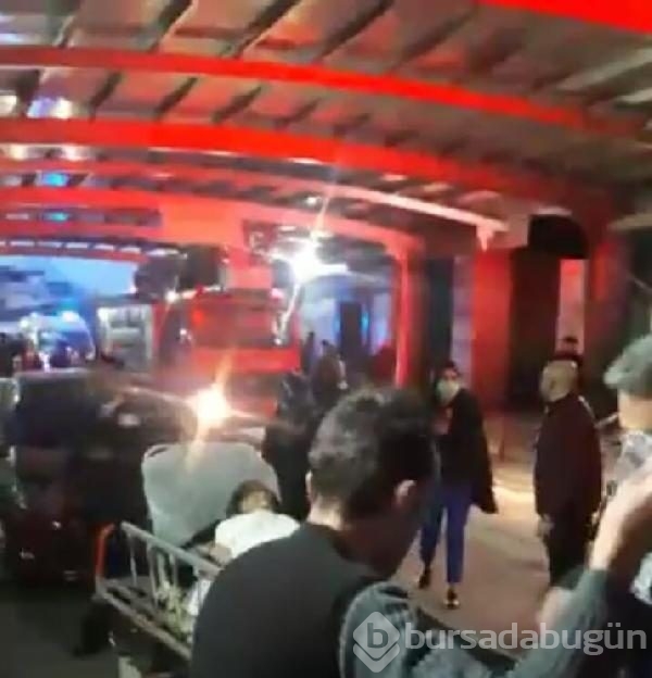 Bursa'da Yüksek İhtisas Eğitim ve Araştırma Hastahanesi'nde yangın çıktı