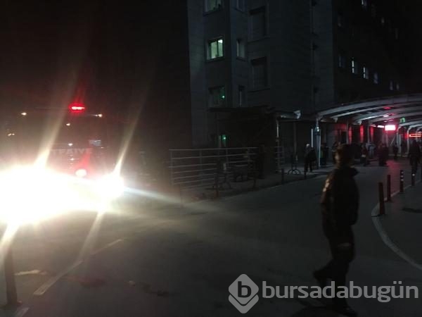 Bursa'da Yüksek İhtisas Eğitim ve Araştırma Hastahanesi'nde yangın çıktı